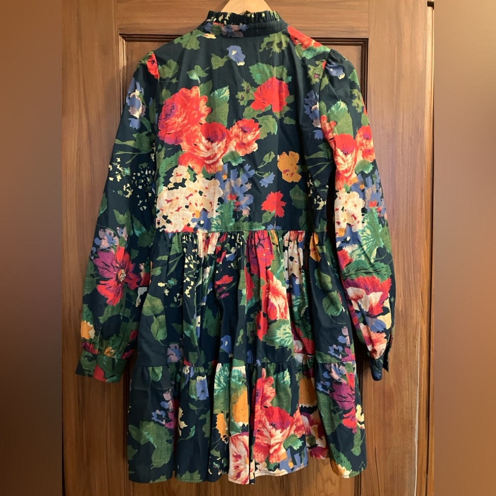 Sezane Floral Mini Dress - Multicolor - Picture 5 of 8